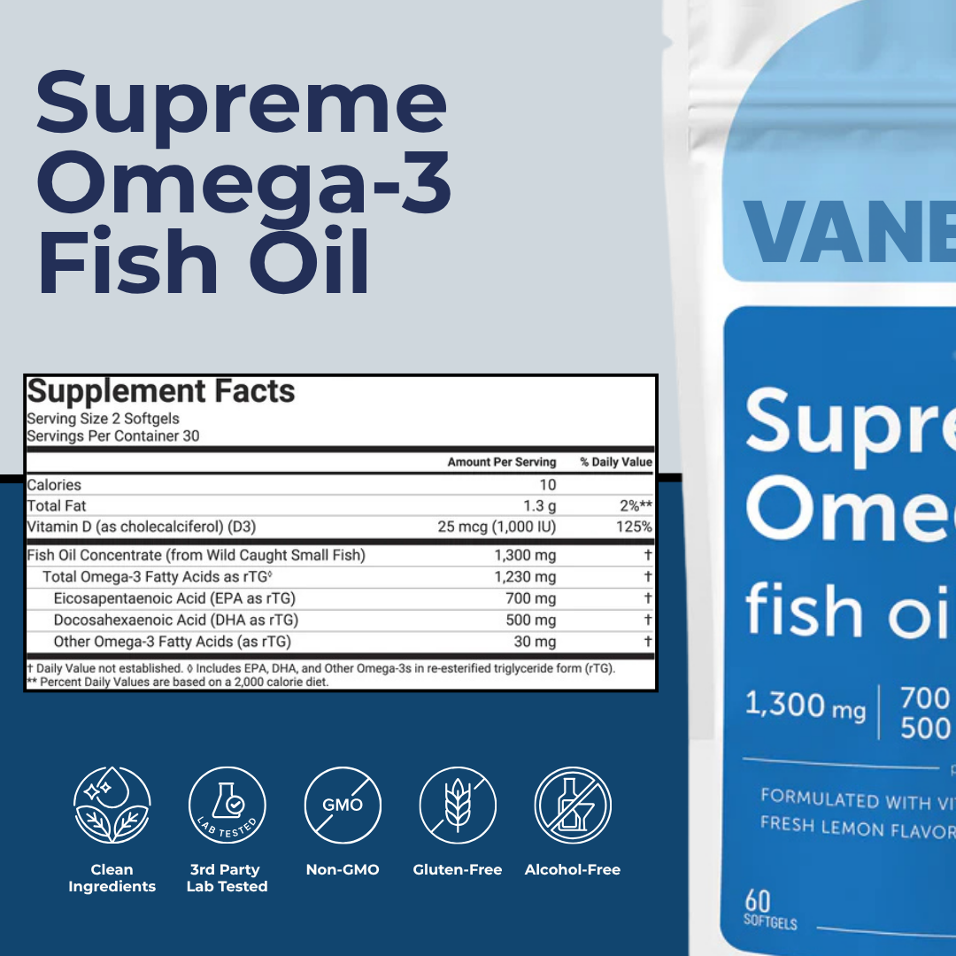 Supreme Omega-3 Fish Oil