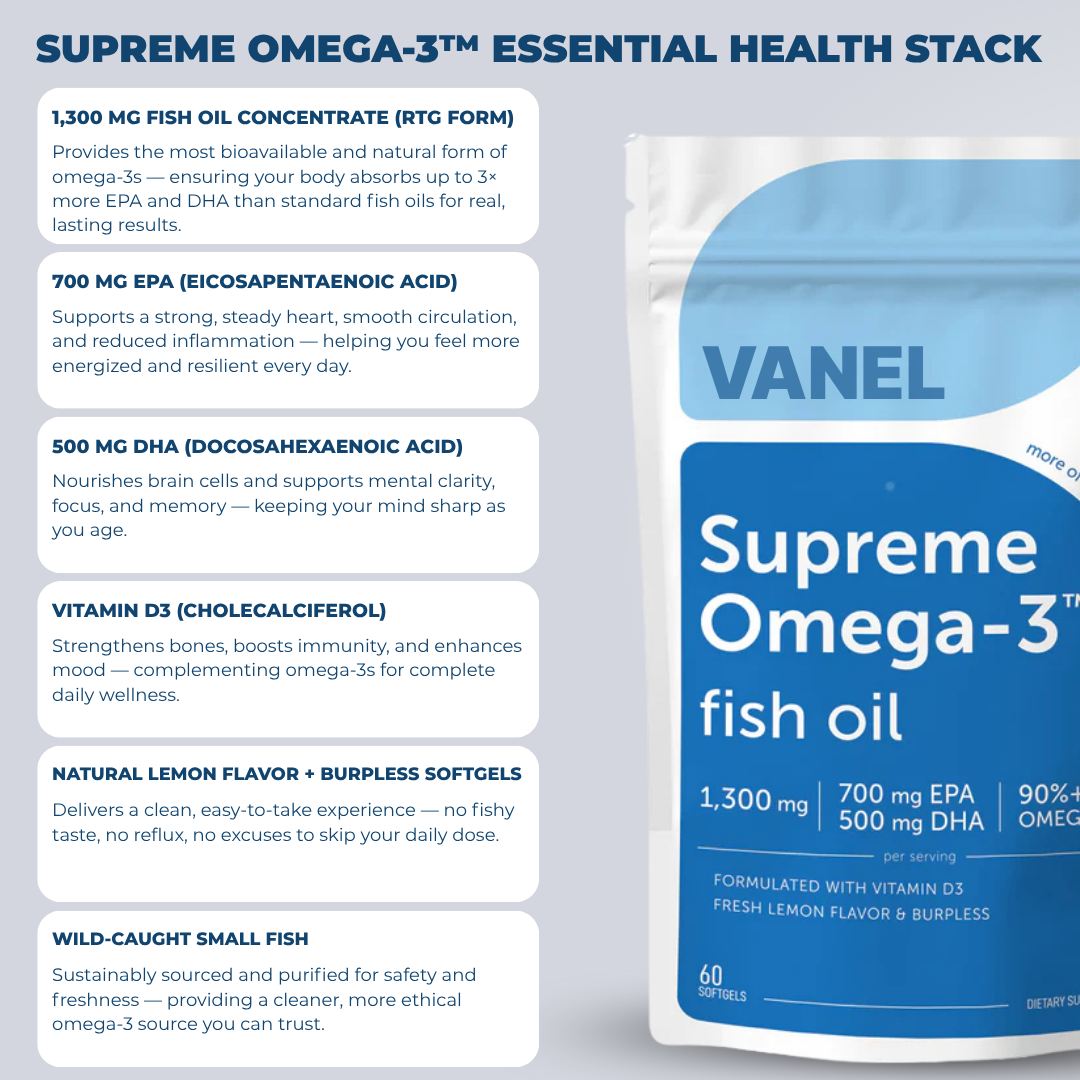 Supreme Omega-3 Fish Oil